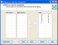 Compare rows